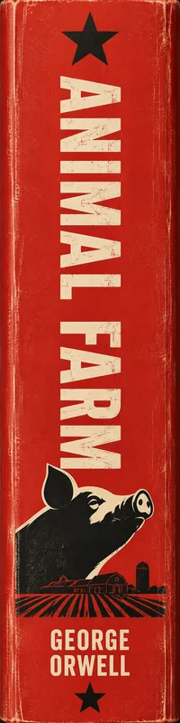 Animal Farm by George Orwell. Status: In library.